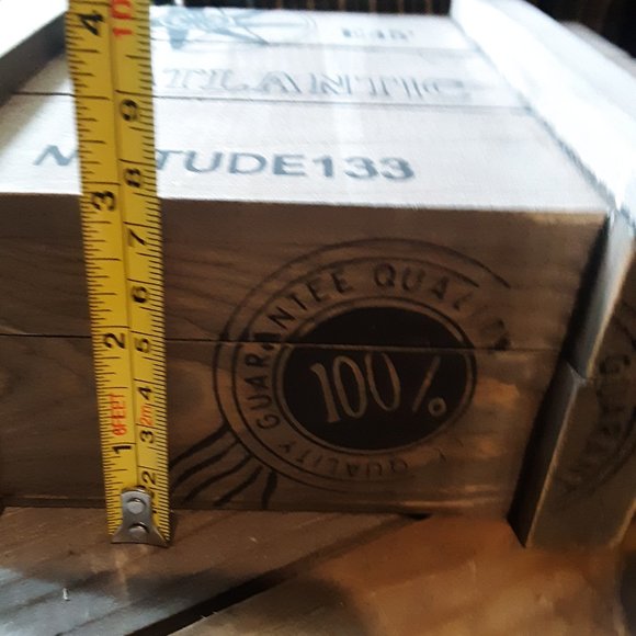 - Nautical Theme Wood Box - Picture 5 of 7